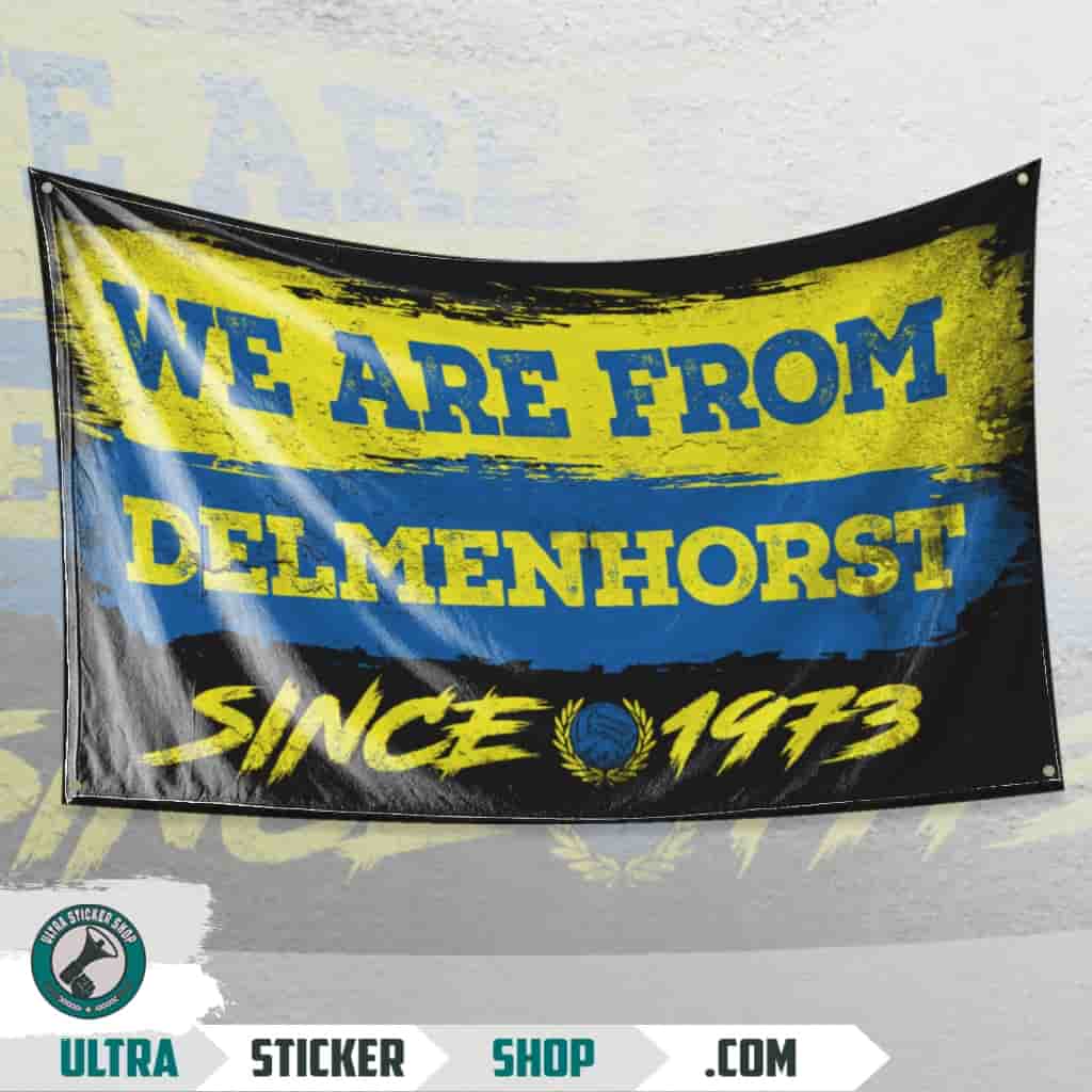 We Are From Delmenhorst 1973 Flagge
