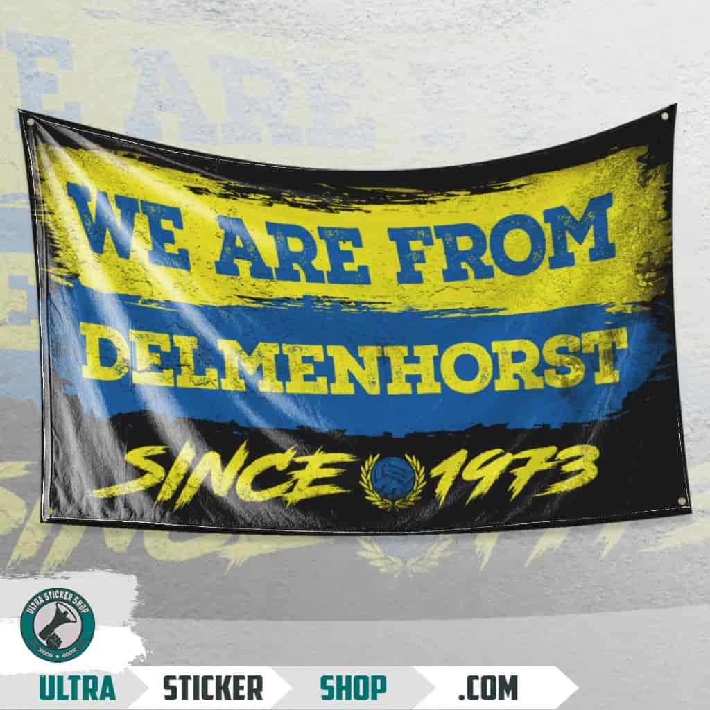 We Are From Delmenhorst 1973 Flagge