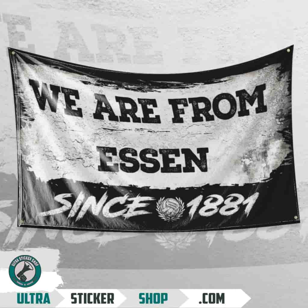 We Are From Essen 1881 Flagge