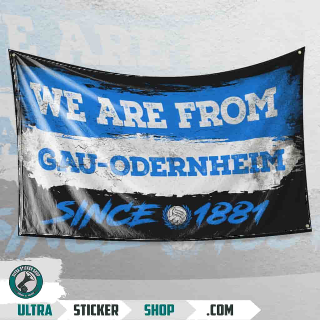 We Are From Gau-Odernheim 1881 Flagge