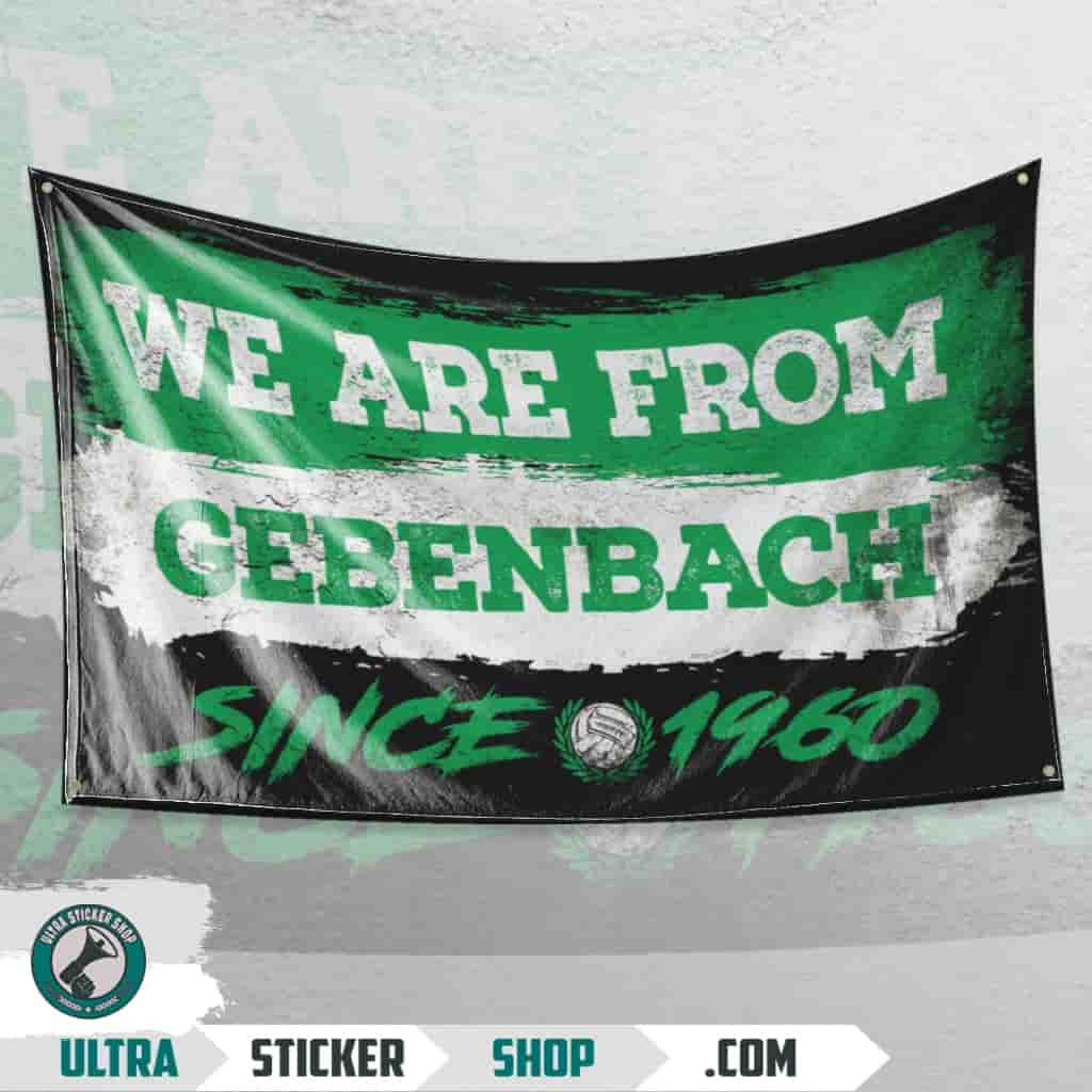 We Are From Gebenbach 1960 Flagge