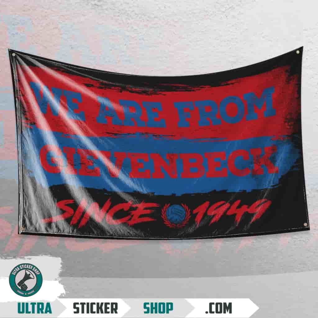 We Are From Gievenbeck 1949 Flagge