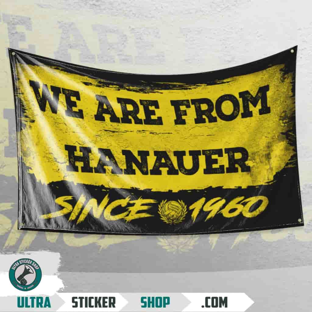 We Are From Hanauer 1960 Flagge