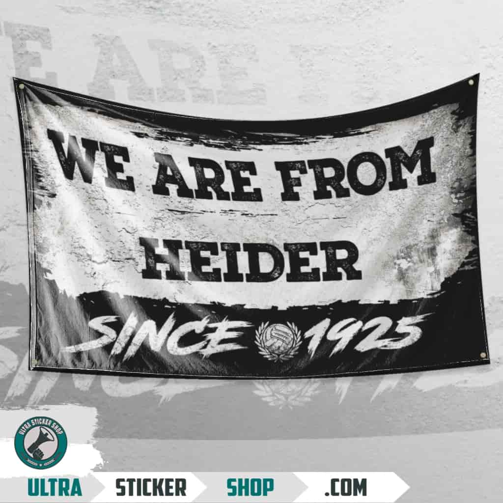 We Are From Heider 1925 Flagge