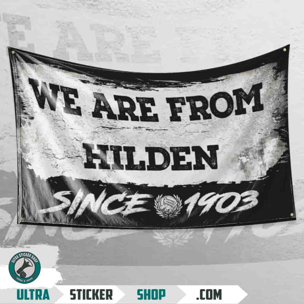 We Are From Hilden 1903 Flagge