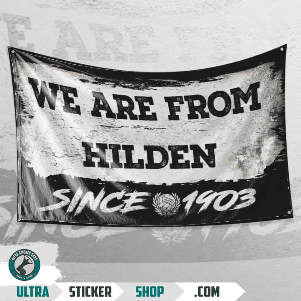 We Are From Hilden 1903 Flagge