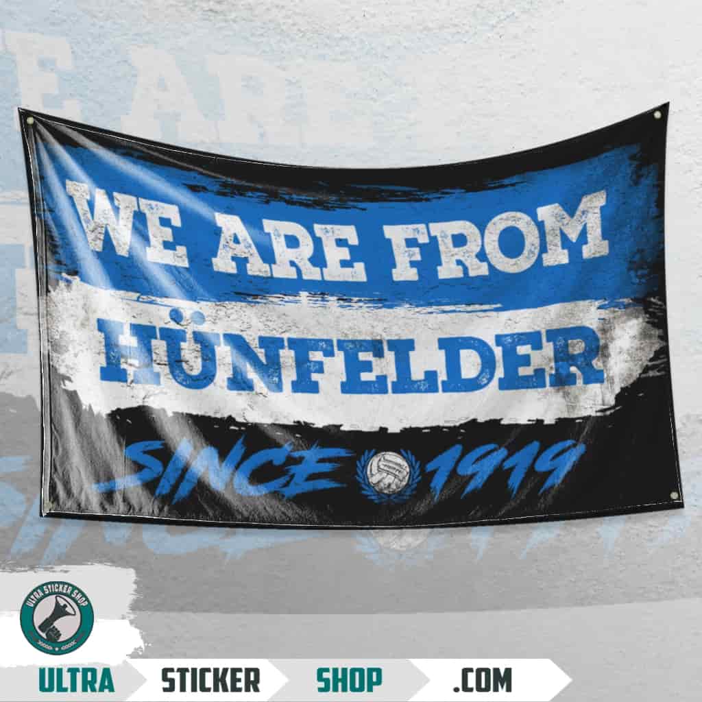 We Are From Hünfelder 1919 Flagge