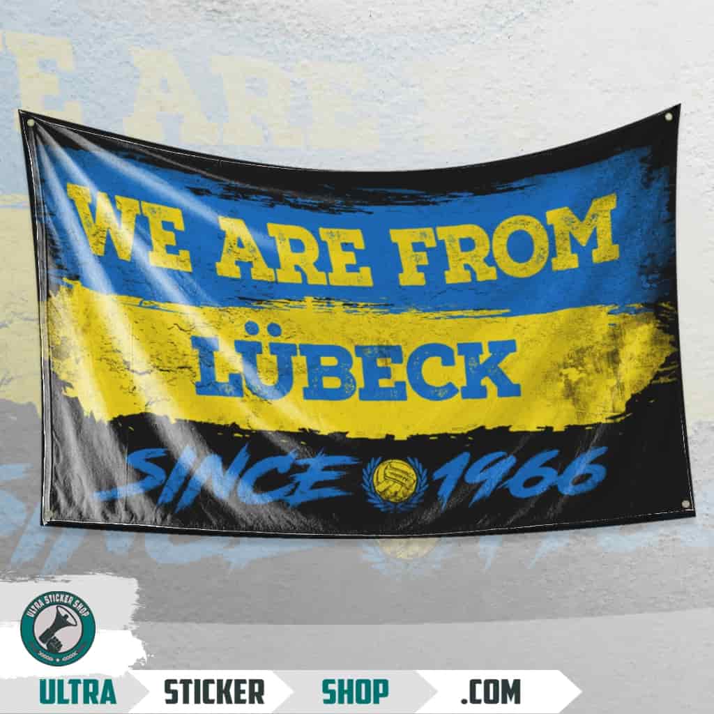 We Are From Lübeck 1966 Flagge