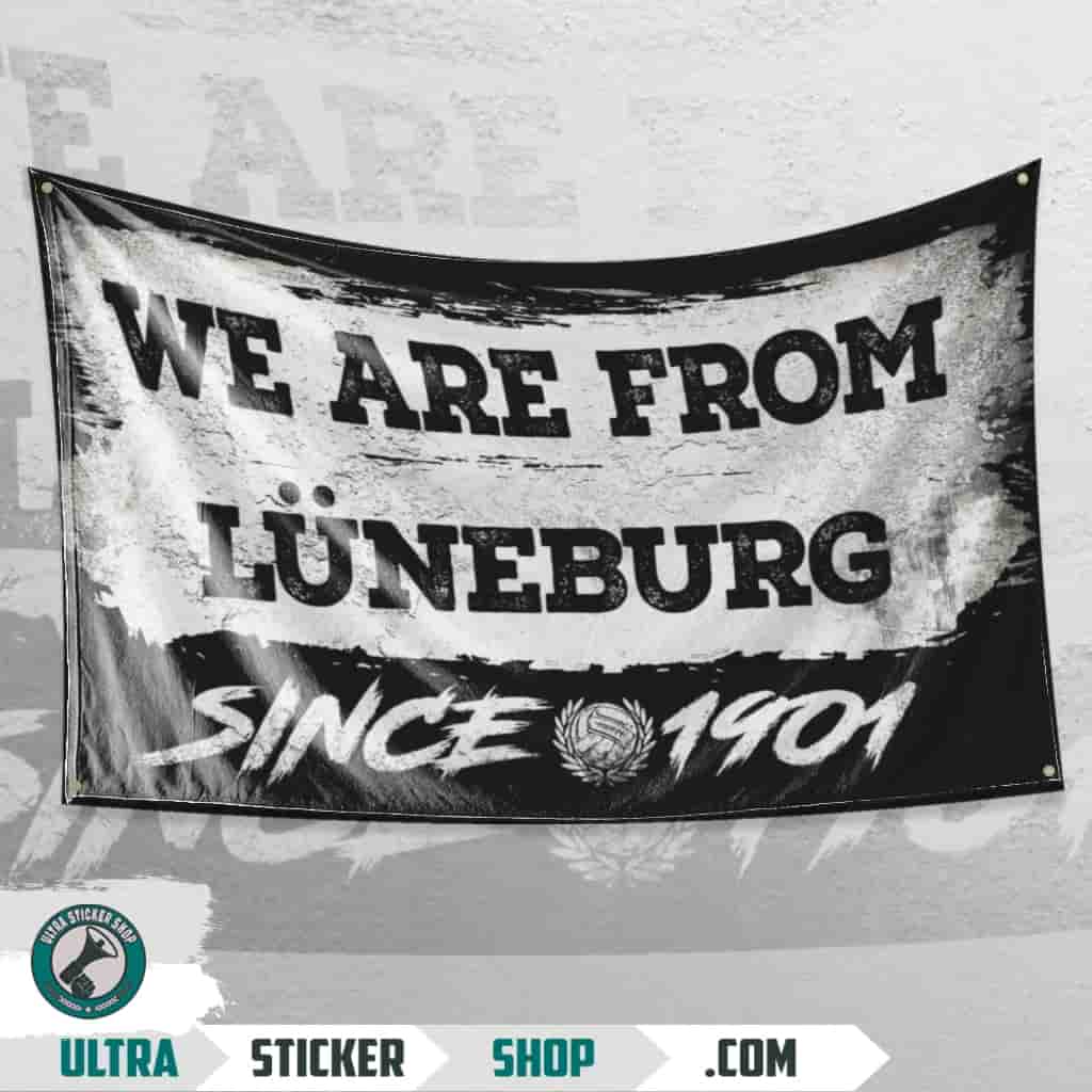We Are From Lüneburg 1901 Flagge