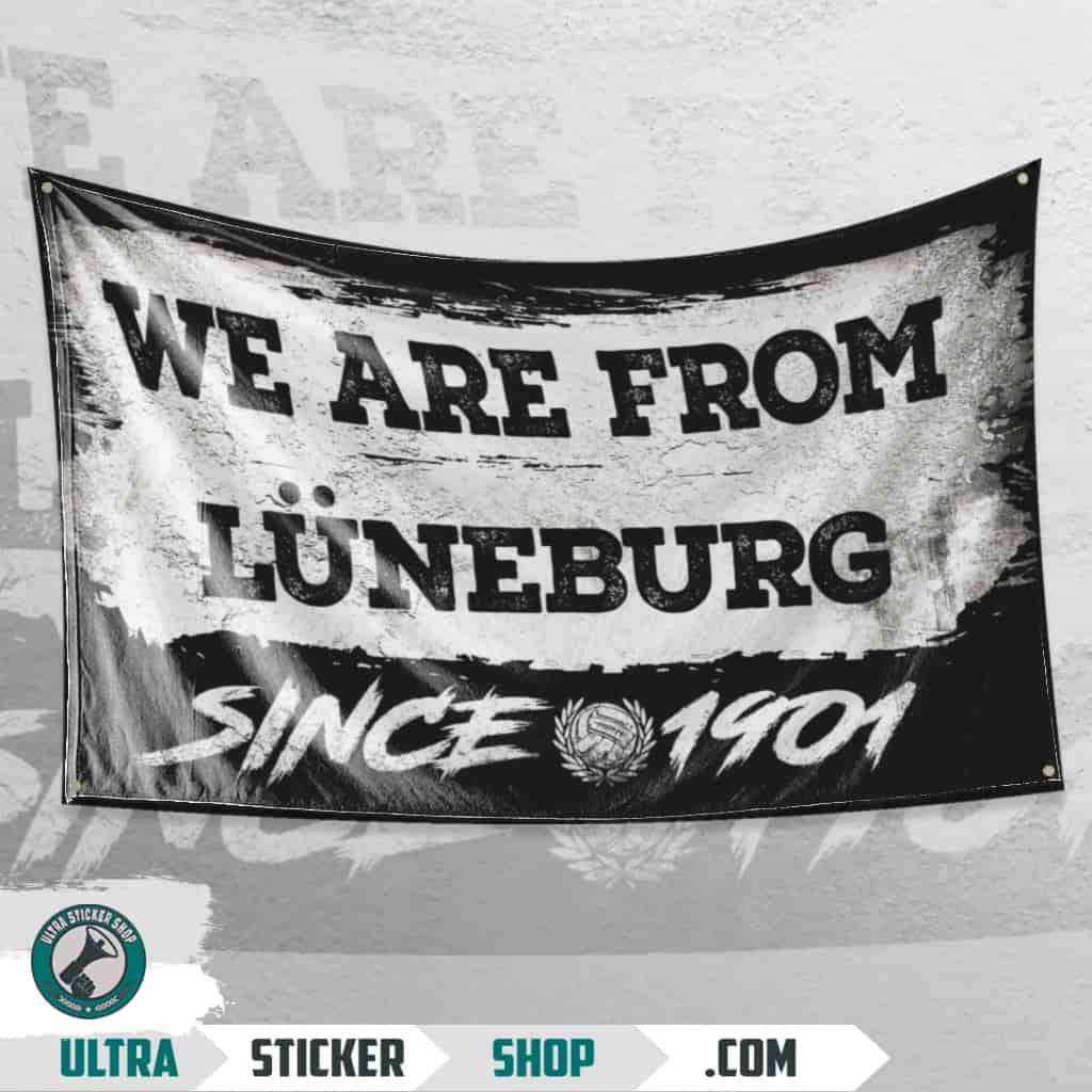 We Are From Lüneburg 1901 Flagge