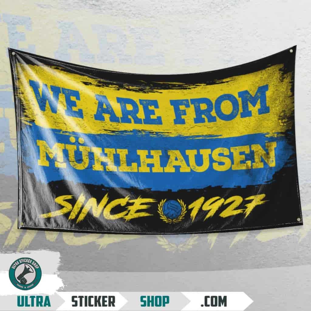 We Are From Mühlhausen 1927 Flagge
