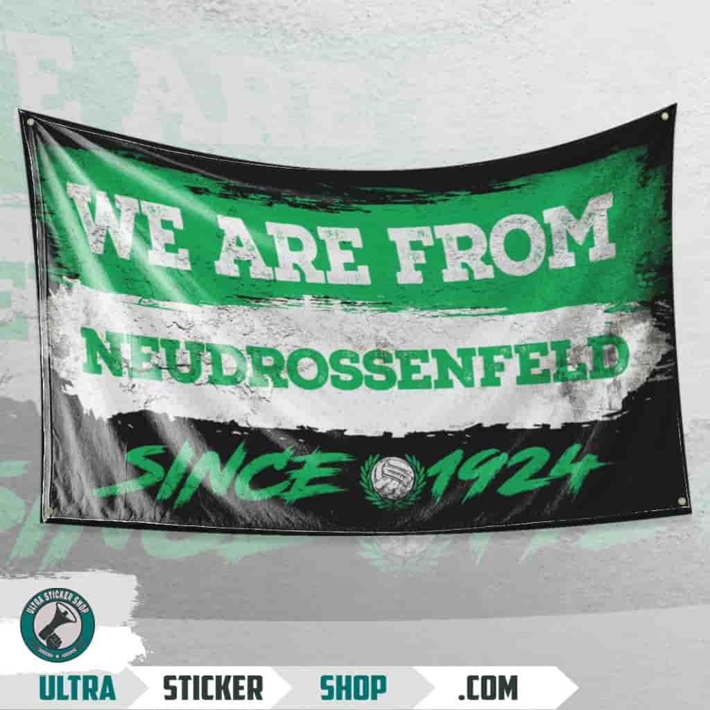 We Are From Neudrossenfeld 1924 Flagge