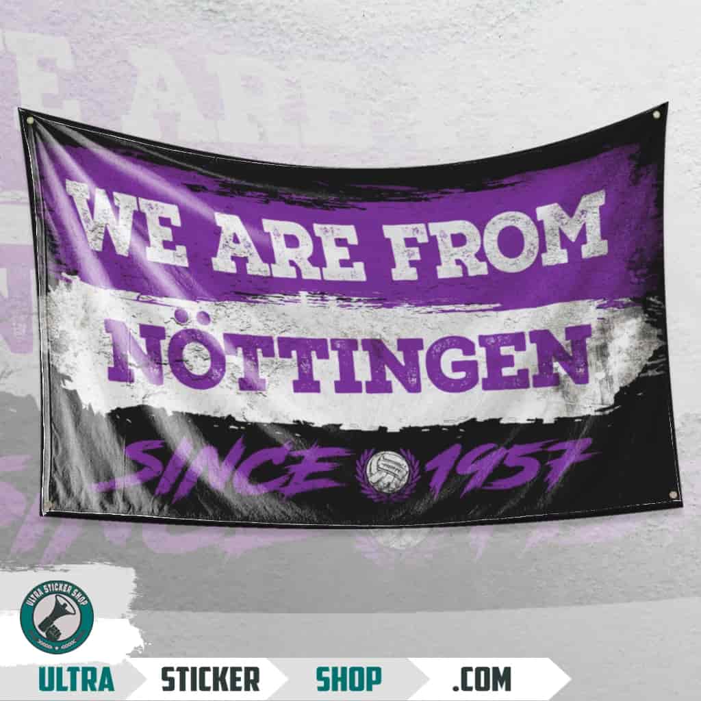 We Are From Nöttingen 1957 Flagge