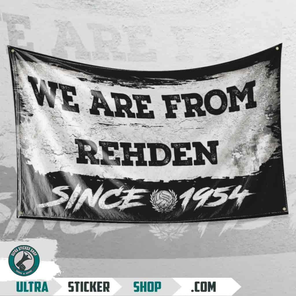 We Are From Rehden 1954 Flagge