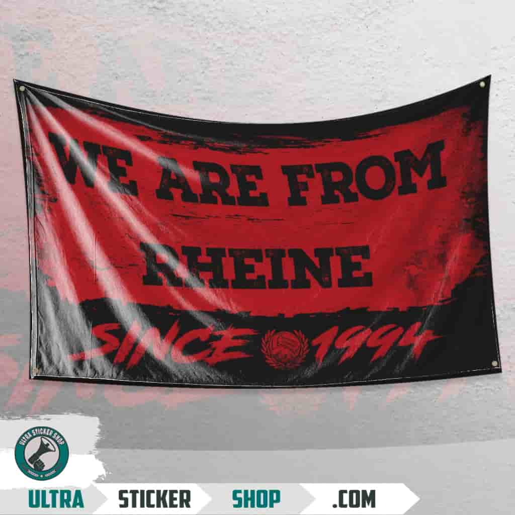 We Are From Rheine 1994 Flagge