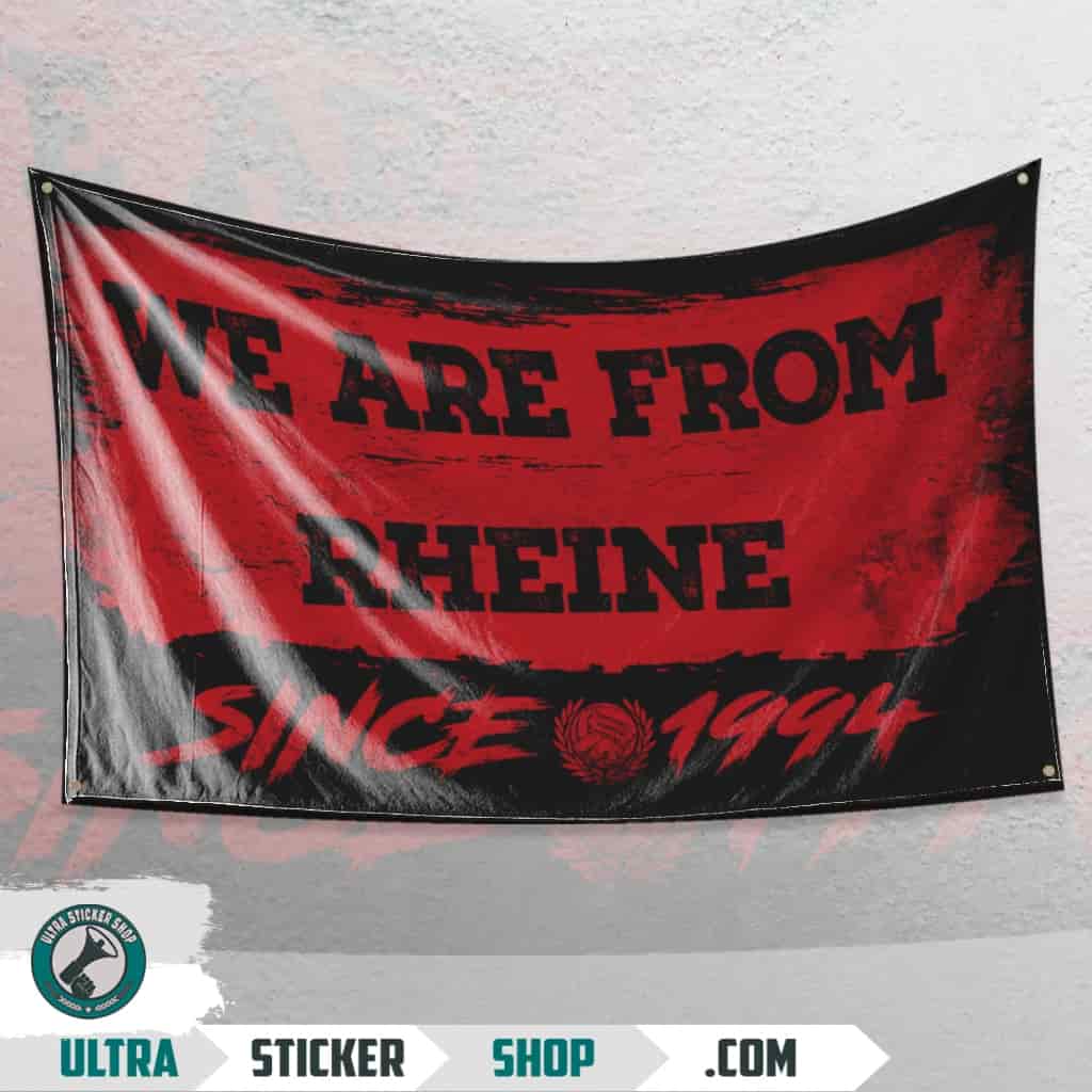 We Are From Rheine 1994 Flagge