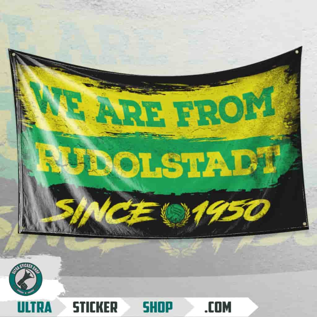 We Are From Rudolstadt 1950 Flagge