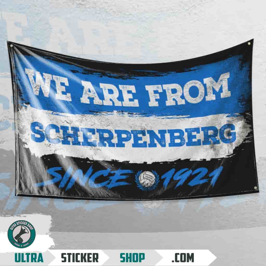 We Are From Scherpenberg 1921 Flagge