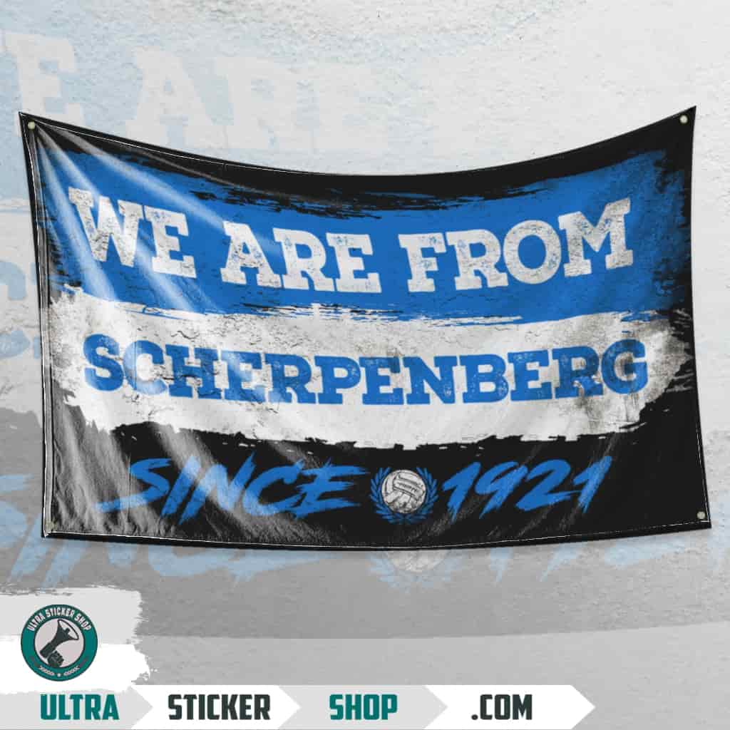 We Are From Scherpenberg 1921 Flagge
