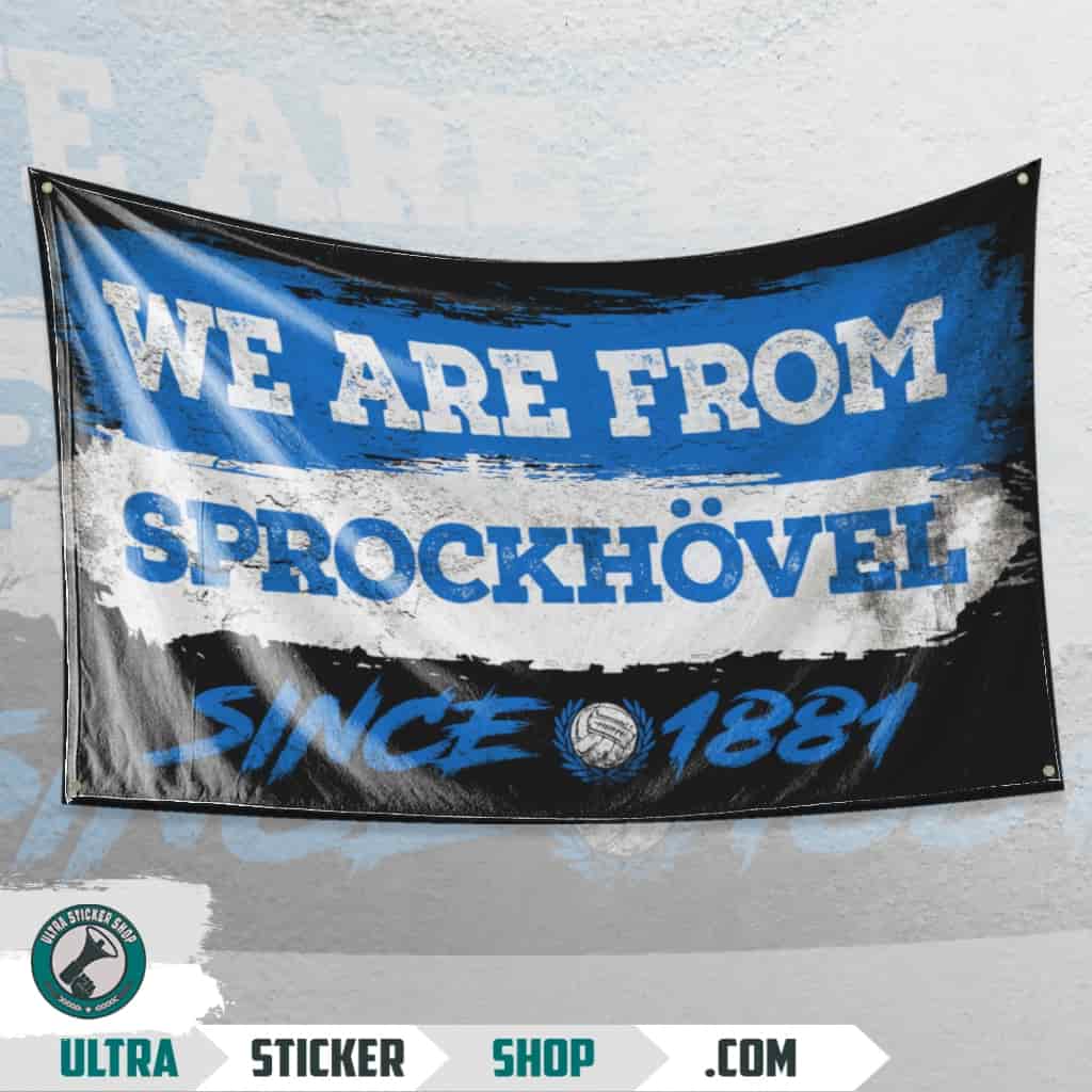 We Are From Sprockhövel 1881 Flagge