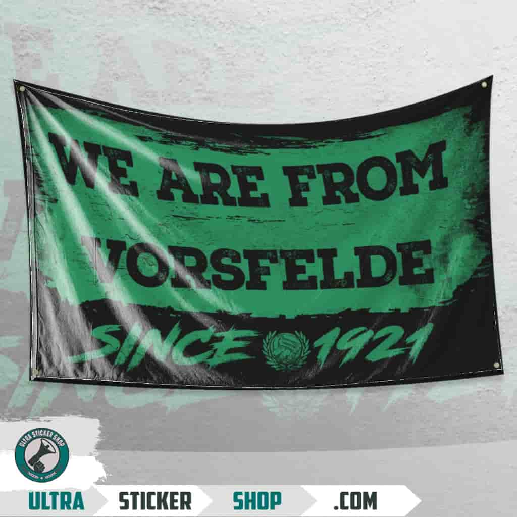 We Are From Vorsfelde 1921 Flagge