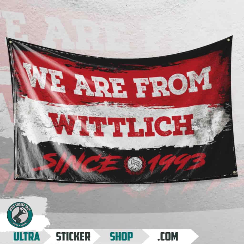 We Are From Wittlich 1993 Flagge