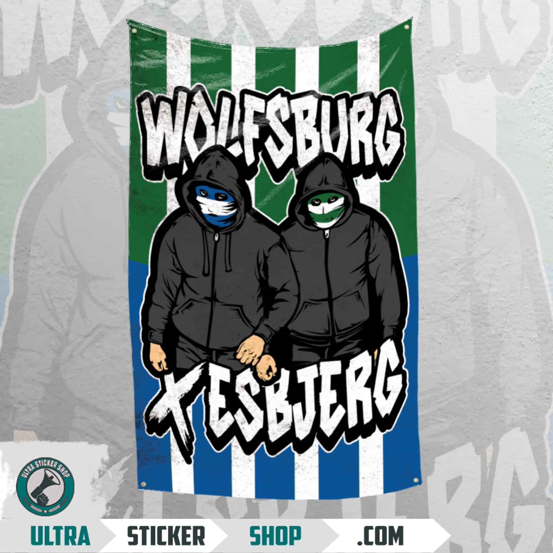 Wolfsburg X Esbjerg Flagge