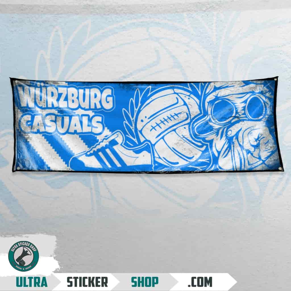 Würzburg casuals Flagge
